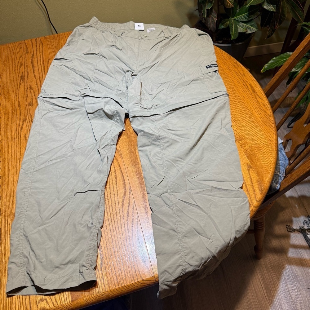 Columbia Pants Men’s GRT Omni Dry Packable Convertible Cargo Hiking Pant Size XL